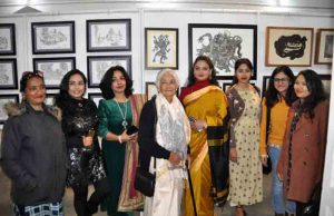 Art Exhibition on Dr Dwijen Sen’s work opens at Kala Kendra