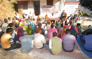 Kisan Goshtis held in Raipur Block by IISWC