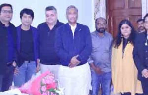 Producer OP Bhatt discusses film shoot in U’khand with CM