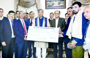 SJVNL gives check of Rs 5 Cr for tribal-dominated areas of Uttarkashi under CSR