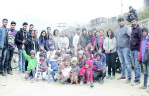JOY undertakes clothes distribution drive