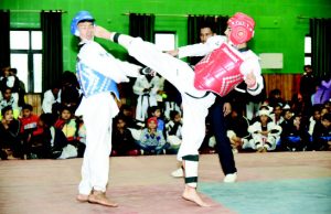 Taekwondo finals held at Khel Mahakumbh