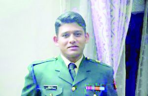 Mortal remains of Maj Bisht arrive in Doon