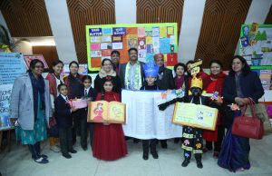 Art & Craft cum Class Project Exhibition held at SJA