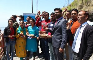 Seed bombs thrown in forests of Mussoorie