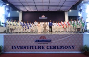 Aryan School holds Investiture Ceremony