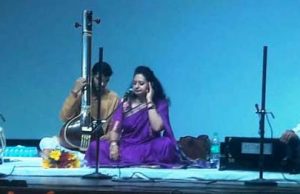 Vidushi Meeta Pandit performs at Ecole Globale Girls’ School