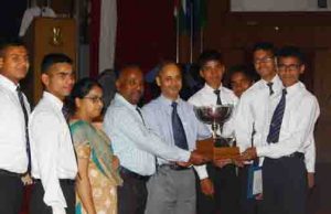 Chandragupta Section lifts Quiz Trophy at RIMC