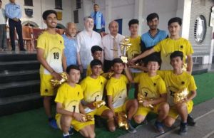 Aryan School wins Senior Boys Football Tournament