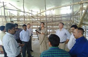 CEO inspects counting centre at Sports College