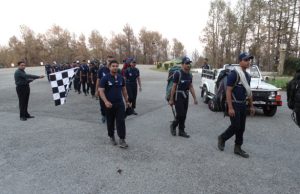 Garud Signallers begin Trekking Expedition