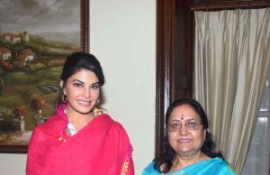 Jacqueline Fernandez calls on Gov