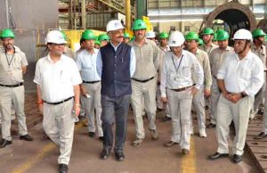CMD Dr Nalin Shinghal visits BHEL, Haridwar