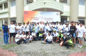 Cyclothon organised under Swacchta Pakhwada at ONGC HQs