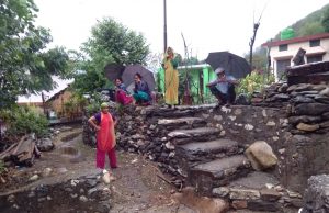 Flood hits village as monsoon gathers momentum