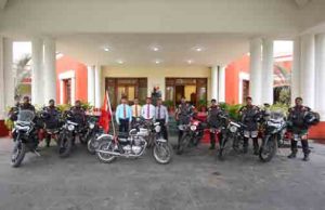 13 JAK Rifles Motorcycle Expedition visits IMA