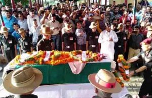 Hundreds attend L Naik Sandeep Thapa’s last rites
