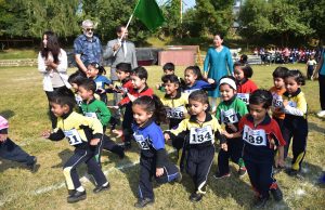 Students of Graphic Era Global School run to cosnvey ‘Fitness’ message