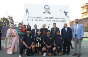 Welham Boys win Tennis Tournament