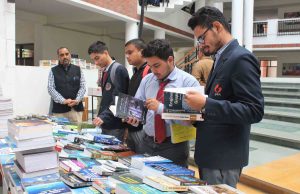 Book Exhibition begins at Graphic Era Hill University