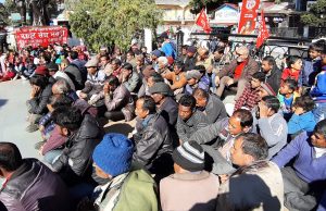 Political, social organisations oppose eviction for ropeway in Mussoorie