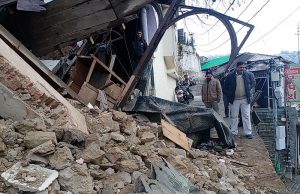 Part of Regal Hotel collapses in Mussoorie