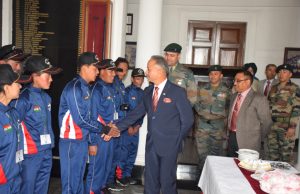 Children from Ladakh villages visit Indian Military Academy