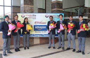 Amazon selects 7 students from Graphic Era Students from remote schools also become choice of Amazon