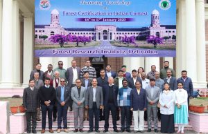 Training Workshop held at FRI on ‘Forest Certification in Indian Context’