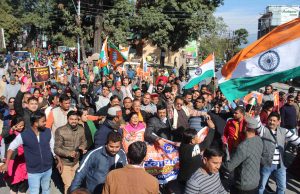 BJP takes out CAA support rally