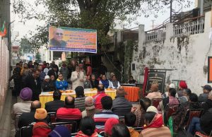 MLA Kapoor initiates road construction in Premnagar