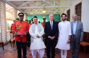 Governor Koshyari hosts Reception in honour of Portugal President