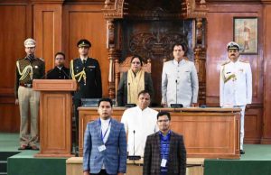 Gov delivers address at VS Budget Session amid uproar by Oppn