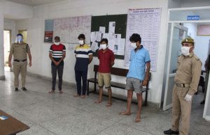 4 tourists held for violating rules