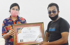 Cantt Board felicitates ‘Lockdown Performers’