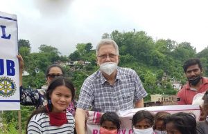 Service projects for underprivileged organised by Rotary Club