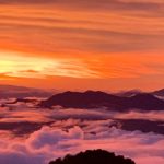 Sky aflame at sunset Courtesy Angad Bakshi
