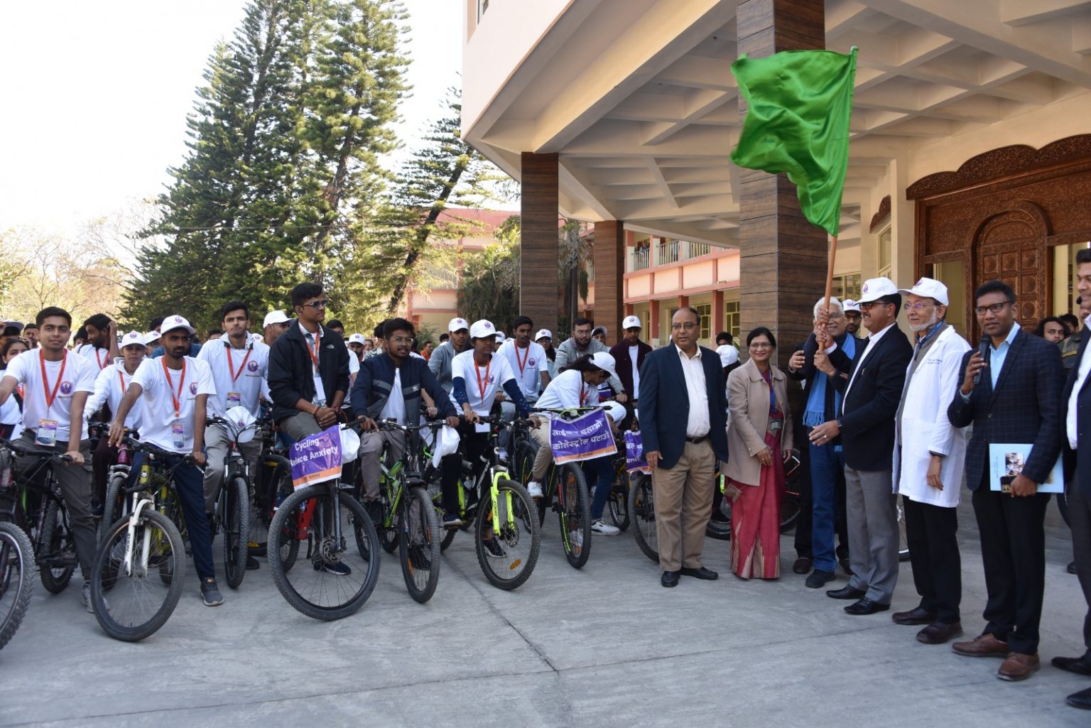 Dr Vijay Dhasmana flags off health awareness rally of National Medical ...