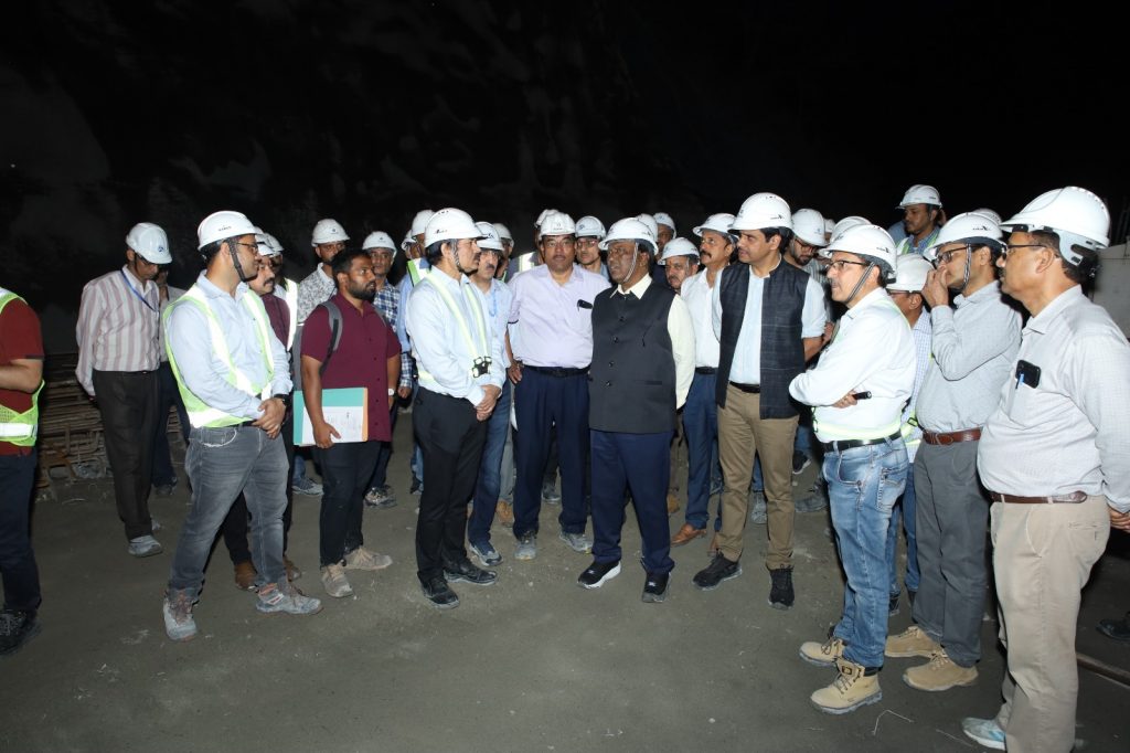 Thdc Cmd THDC CMD inspects 2400 MW Tehri Power Complex | Garhwal Post