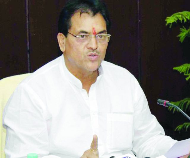Finance Minister Premchand Agarwal