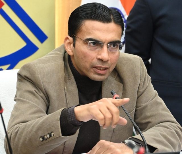 District Magistrate Savin Bansal