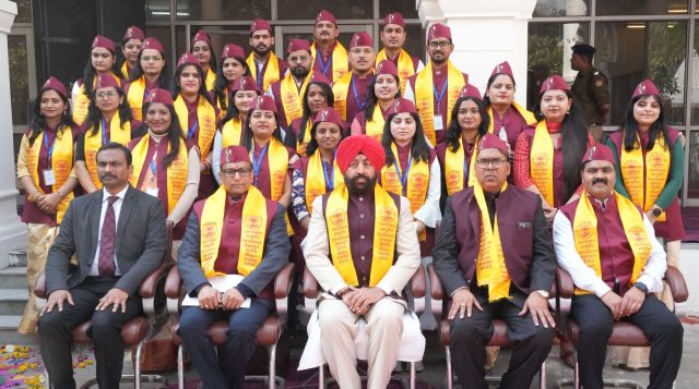 Gov attends 2nd Convocation of Uttarakhand Ayurved University at Rishikul Campus, Haridwar