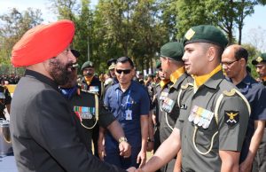 Governor attends Dogra battalion’s Platinum jubilee fest