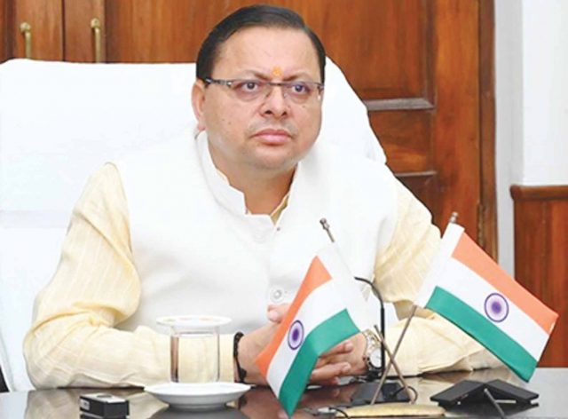 Chief Minister Pushkar Singh Dhami