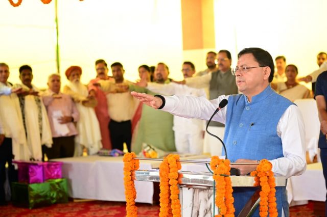 Dhami pays tribute to Khatima martyrs, reiterates commitment to statehood ideals