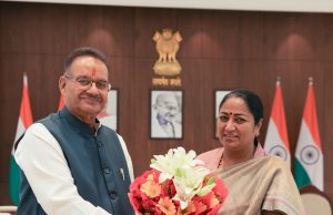 U’khand Minister Joshi meets Delhi CM Rekha Gupta, invites her to Devbhoomi