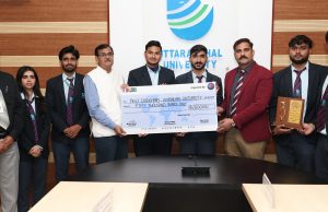 U’chal University Engineering Students shine at National Hackathon 5.0