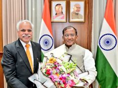 Prof BKS Sanjay, President, AIIMS Guwahati, calls on Assam Governor