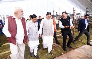 Dhami reviews preparations for main Silver Jubilee celebration event to be held at FRI on 9 Nov