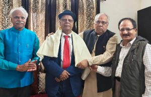 Literary gathering held to honour NRI writer Sharad Alok